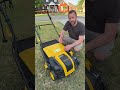 EVEAGE 16-Inch Electric Dethatcher #dethatcher #lawncare #yardwork #yardcleanup