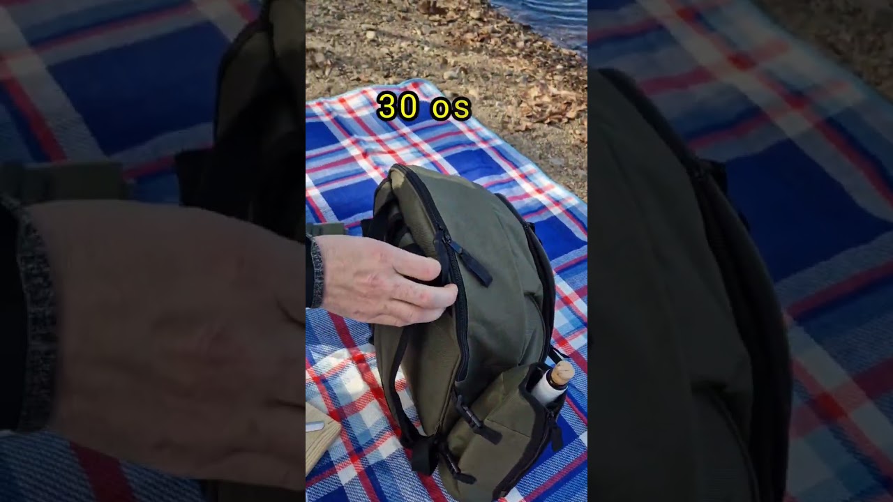 Piknik-reppu 4 hengelle – valmis setti retkille, puistoon ja kesäpäiviin (vaalea)