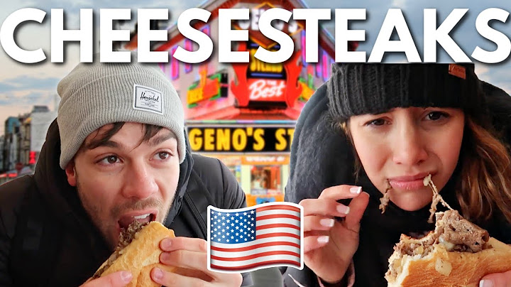 🇬🇧 BRITS Try PHILLY CHEESESTEAKS for the First Time! 🇺🇸 | PHILLY Series!
