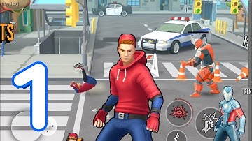 Super Fighter - Gameplay Walkthrough Part 1- All Missions - Unlock Character (iOS, Android)