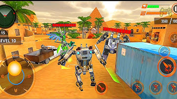 Scorpion Robot Car UFO Mech Robot Transformation Game 2021 #2 - Android Gameplay