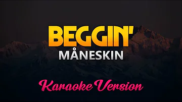 Måneskin - Beggin' KARAOKE