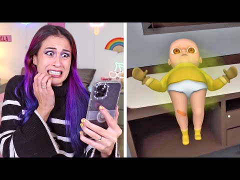 IK WORD BABYSITTER! - BABY IN YELLOW APP UITPROBEREN *JUMPSCARES* || App of Scrap