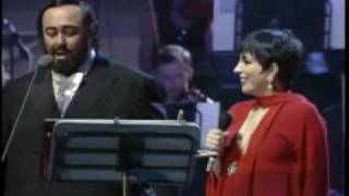 Video thumbnail of "Liza Minnelli - New York, New York - Pavarotti & Friends For War Child"