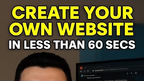 Create Your Own Website in 60 Seconds with AI (LLM + Vibe Coding)