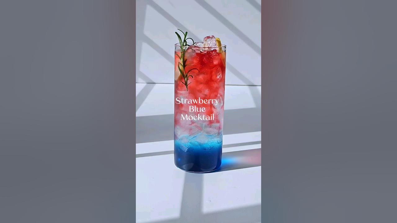 strawberry Blue Mocktail πβ₯οΈπβ¨οΈ #drink #homecafe #mocktaildrinks #recipe #cafe strawberry Blue Mocktail πβ₯οΈπβ¨οΈ #drink #homecafe #mocktaildrinks #recipe #cafe