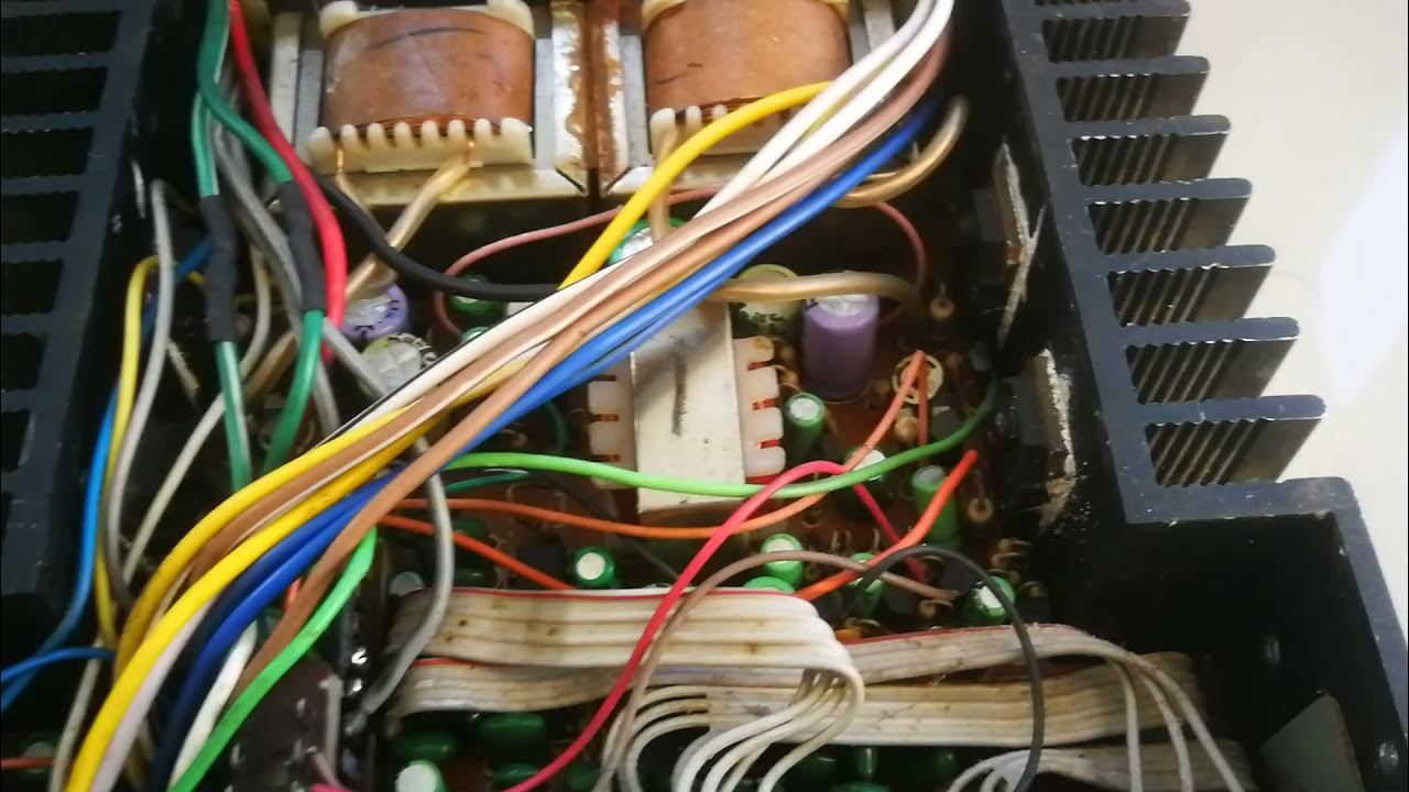 Proline GP-990DX Equalizer Booster Power Up VU Meter Scan Button - YouTube