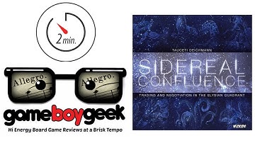 Sidereal Confluence (2-min Allegro) Review with the Game Boy Geek