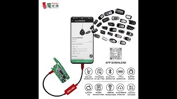 JYGC Mini HB3 Cable Remotes Generator Key Programmer Work With Magic K and N remotes Support Type-C