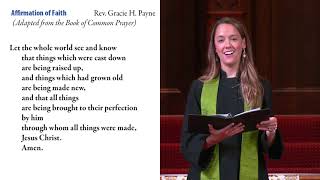 20210606 11 Affirmation of Faith and Invitation to Discipleship and Generosity