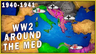 Land warfare around the Mediterranean: 19401941