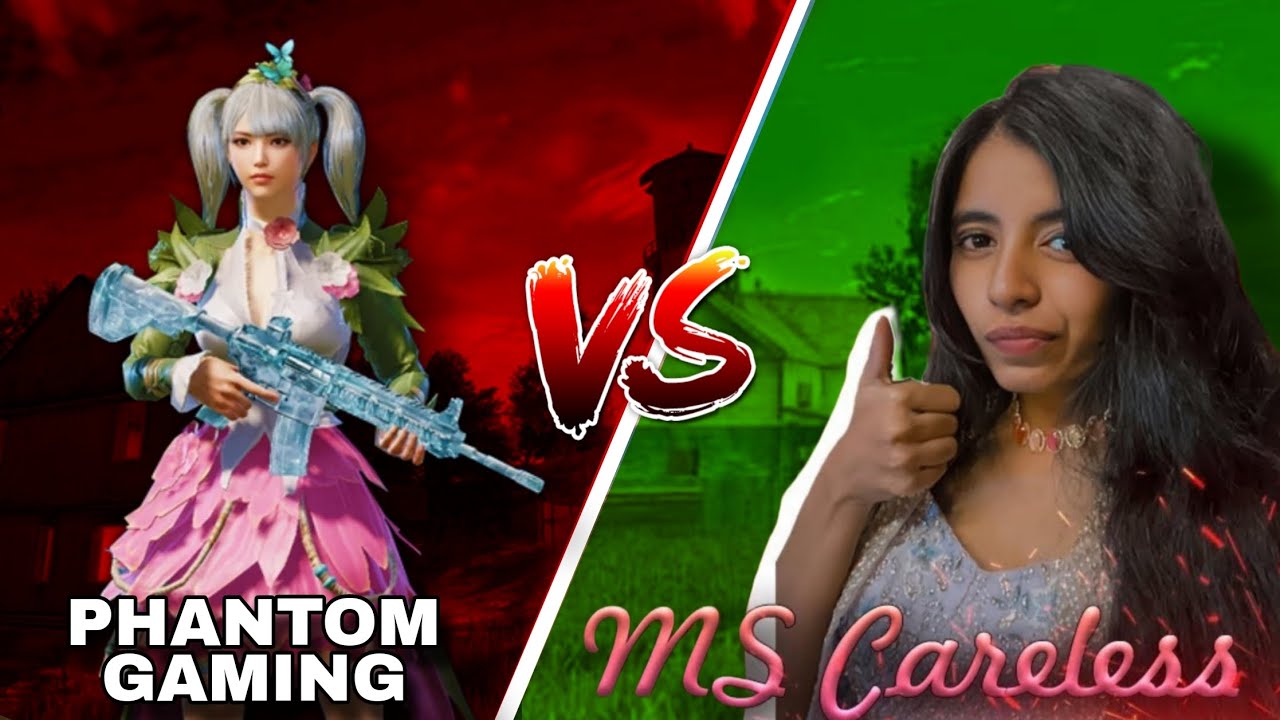 1v1 TDM match M416 10 points with streamer @MsCarelessS03 | BGMI ...