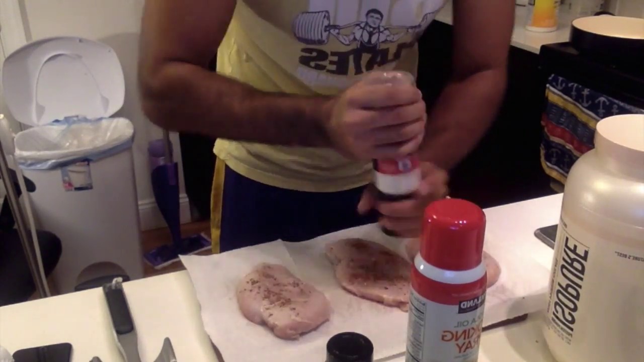 Healthy Chicken Breast for Bodybuilding - YouTube