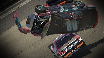 iRacing NASCAR New Damage Model Mini-Crash Comp -- Quarantine