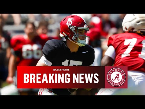 Alabama Names Ty Simpson Starting QB for 2025 Season