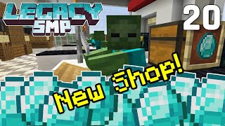 Opening My First Shop - Legacy SMP #20 (Multiplayer Let's Play) | Minecraft 1.16