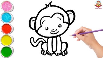 How to Draw Cute Monkey for Kids: The Easy Step by Step Guide