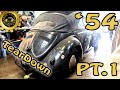 Classic VW BuGs - 1954 Convertible Beetle Restoration Saga Pt. 1 - The TearDown