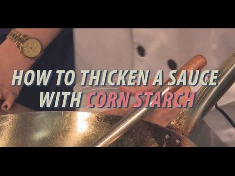 EXPERT TIPS -  Thicken a Sauce with Corn Starch