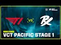 T1 vs PRX // VCT Pacific Stage 1 Day 2 Match 2 Highlights