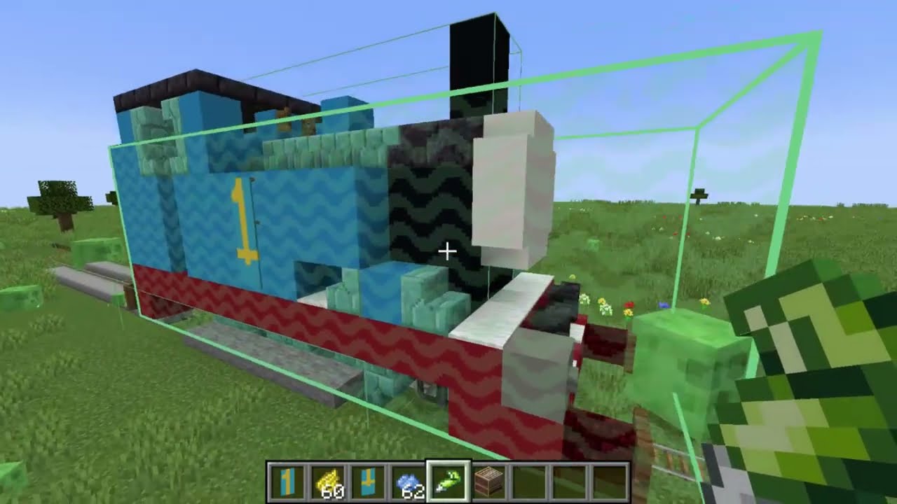 MINECRAFT 1.18.2 - WONDROUS WORKSHOP! - MAKING THOMAS THE TRAIN!