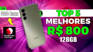 Os Melhores CELULARES até 800 Reais (2024) BOM e BARATO