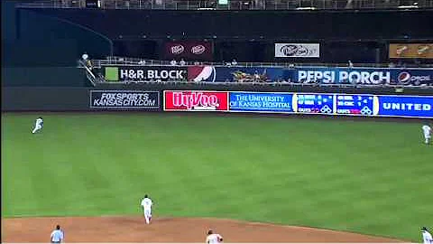 2012/08/28 Prince's two-run double