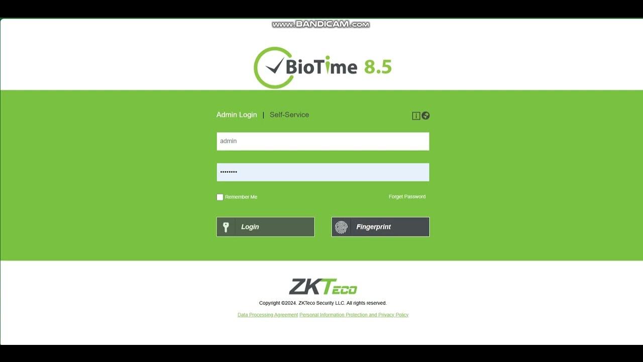 Biotime 8 5 add employee youtube