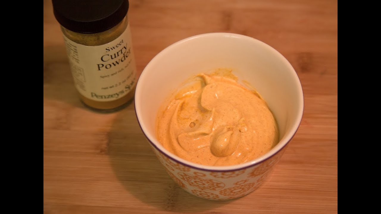 Curry Mayonnaise Recipe - How to make Curry Mayonnaise - YouTube