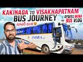 Kakinada to visakhapatnam bus journey  apsrtc indra bus    bus  super