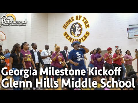 Glenn Hills Middle School Gets Motivated for Milestones with Keith L. Brown