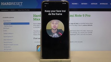 How to Set Up Face Unlock in XIAOMI Redmi Note 9 Pro Max – Add Face Recognition