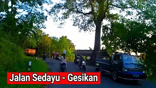Kondisi Terkini!! Jalan Sedayu Gesikan Bantul Yogyakarta