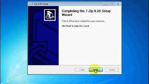 How to download, install and use 7-Zip (Free Archiving Utility)