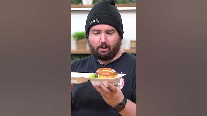 Wir BESTELLEN den SCHLECHT BEWERTETSTEN BURGER