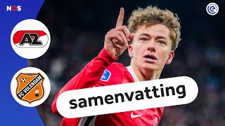 MIJNANS maakt eerste EREDIVISIEGOAL van 2026 💥 | samenvatting AZ - FC Volendam