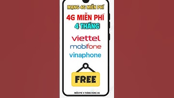 Cách vào mạng 4G miễn phí Viettel Mobi Vina