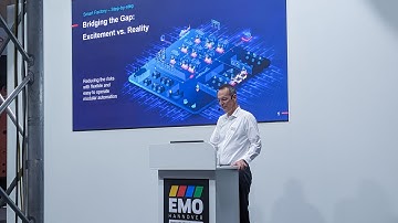 EMO 2023 (Live Session) - Reducing the risks with flexible and easy to operate machine tending