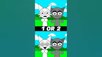 1 or 2  I incredibox sprunki #edit#shorts #fyp #sprunki#sprunkiincredibox