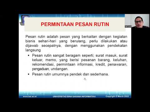 Video: Isi dan jenis surat bisnis