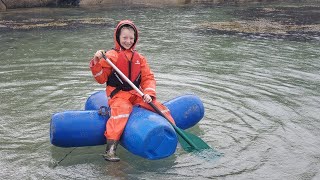 Survival Camping on Remote Scottish Island with My Son screenshot 4