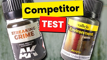 AK Interactive Streaking Grime Vs Vallejo Environment Streaking Grime!