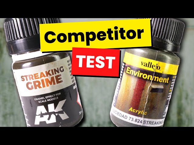 AK Interactive Streaking Grime Vs Vallejo Environment Streaking Grime! 