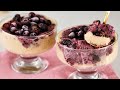 Hausgemachtes Eis ohne Sahne, ohne Zucker! Nur 2 Zutaten! Dessert ohne Backen!