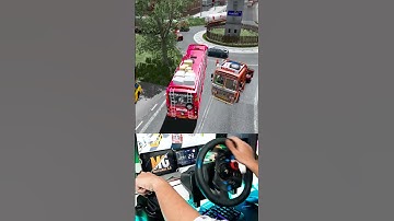 Crazy Bus Driving☠️🚀| Leyland v3.5 | Ets2 | Logitech G29 | Mallu Garage 2.0