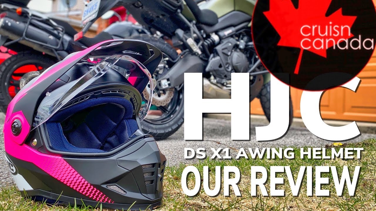 hjc ds x1 awing helmet DS-X1 MC5SF Dual Sport Helmet Moto Central so youre always ready for the next one HJC DS-X1 Awing Helmet Review