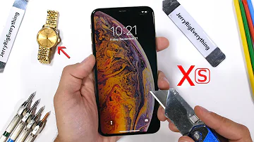 iPhone Xs MAX Durability Test - How weak is the big iPhone?