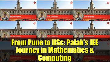 From Pune to IISc: Palak