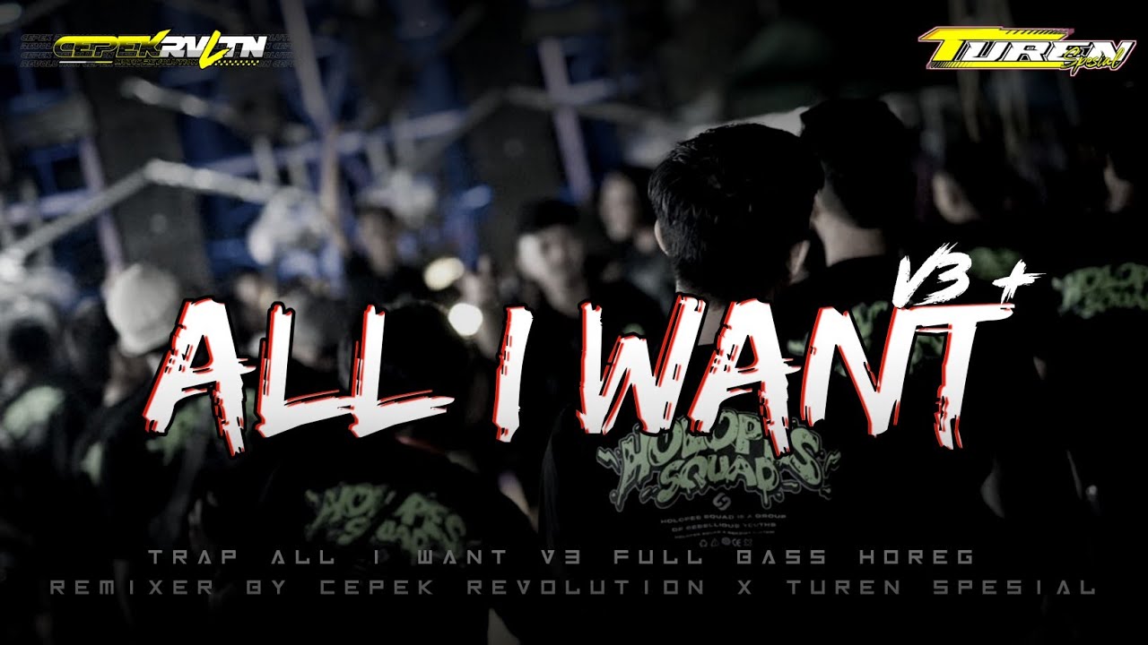 TRAP ALL I WANT V3 AMUNISI SOUND HOREG BY CEPEK REVOLUTION