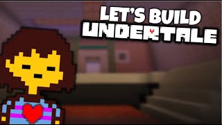 Let's build undertale in minecraft! - the ruins (ep. 1)